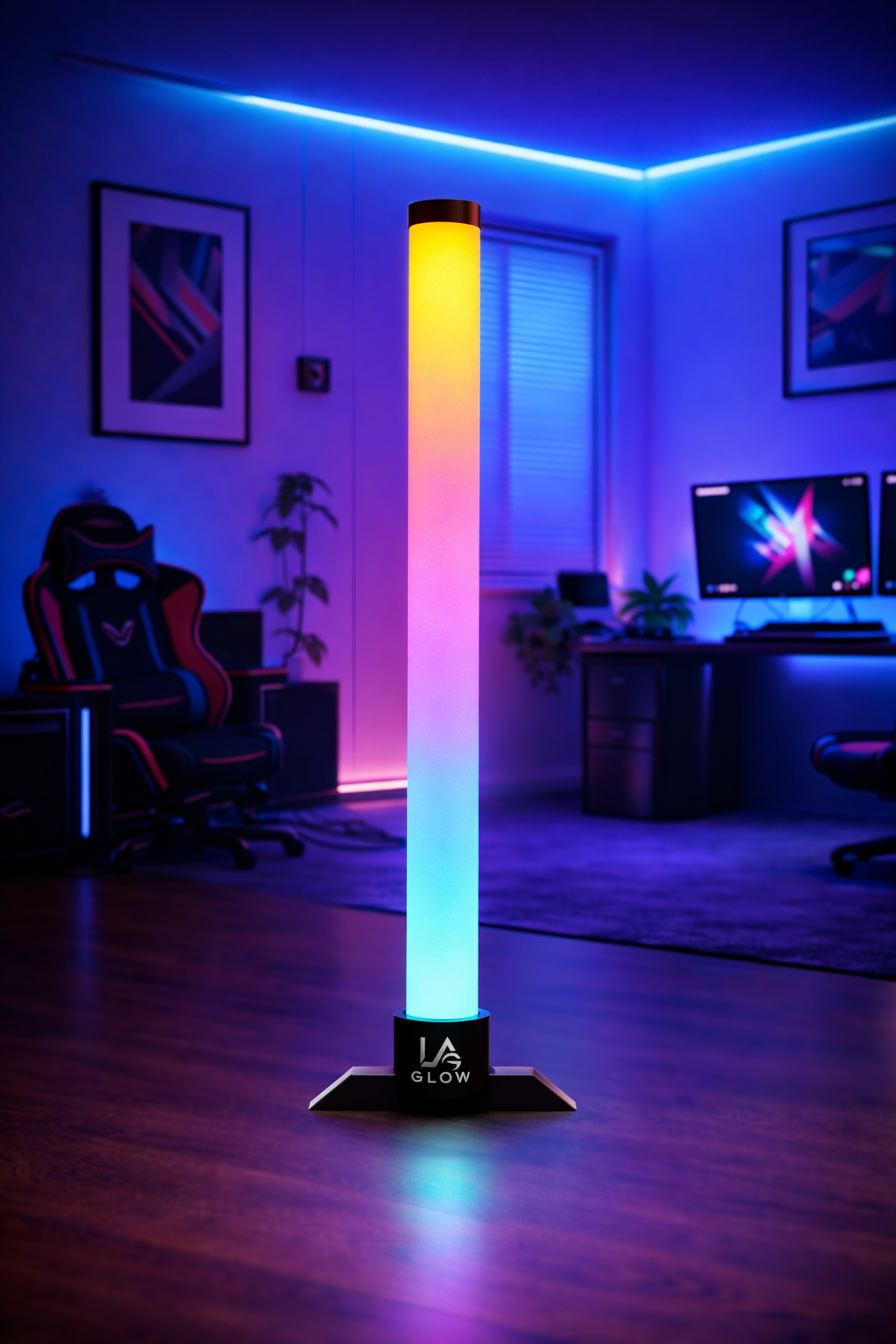 LA Glow LED Light Bars 2PCs/1 Set