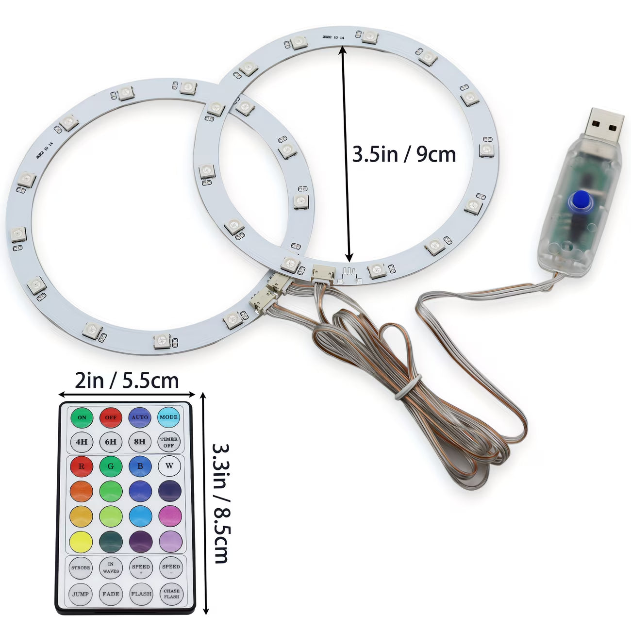LA GLOW RGB LED Light Strip for PS5 Console