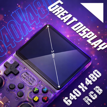 LA Glow Retro Handheld Gaming Console – 15,000+ Games