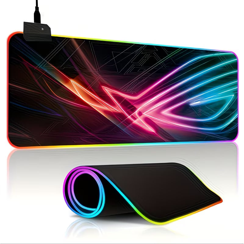 LA Glow LED Gaming Glowing Mouse Pad