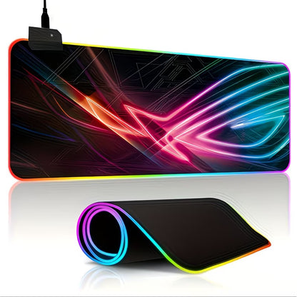 LA Glow LED Gaming Glowing Mouse Pad