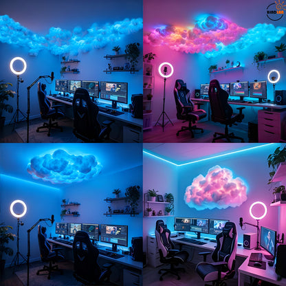 LA Glow 3D RGB Thunder Cloud Light