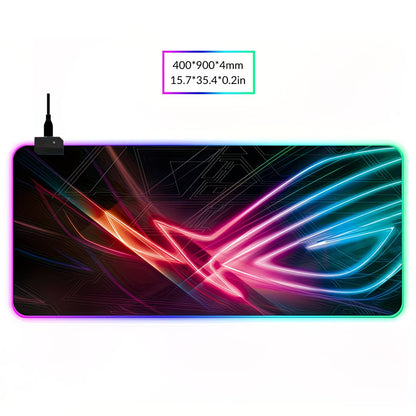 LA Glow LED Gaming Glowing Mouse Pad