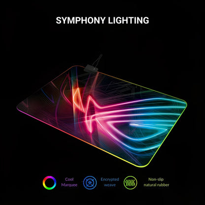 LA Glow LED Gaming Glowing Mouse Pad